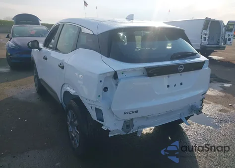 2025 Nissan Kicks Ii from USA, damaged, VIN JTDKN3DU6A0078793